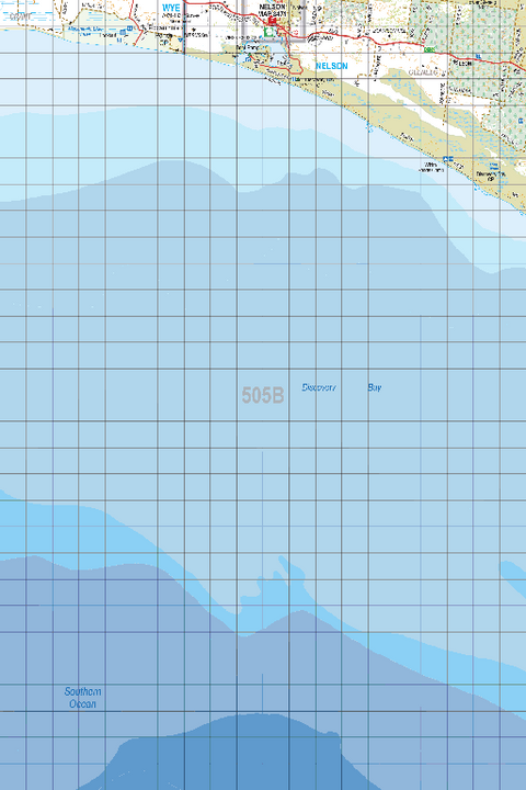 Map 505B - Spatial Vision's Vicmap Book (South West Edition 8, 2025 Update) - 100K Series Preview 1