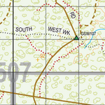 Map 507 - Spatial Vision's Vicmap Book (South West Edition 8, 2025 Update) - 100K Series Preview 2