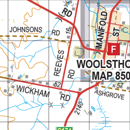 Map 511 - Spatial Vision's Vicmap Book (South West Edition 8, 2025 Update) - 100K Series Preview 3