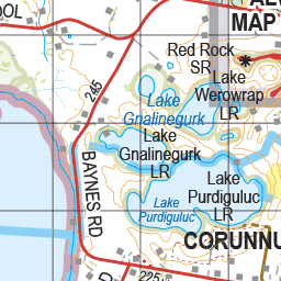 Map 516 - Spatial Vision's Vicmap Book (South West Edition 8, 2025 Update) - 100K Series Preview 3