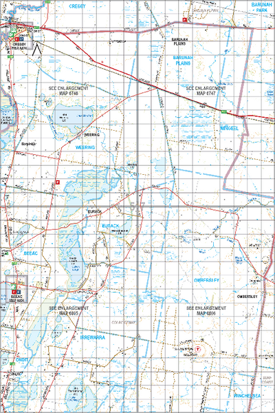 Map 517 - Spatial Vision's Vicmap Book (South West Edition 8, 2025 Update) - 100K Series Preview 1