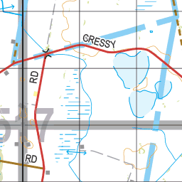 Map 517 - Spatial Vision's Vicmap Book (South West Edition 8, 2025 Update) - 100K Series Preview 2