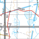 Map 517 - Spatial Vision's Vicmap Book (South West Edition 8, 2025 Update) - 100K Series Preview 2