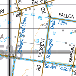 Map 526 - Spatial Vision's Vicmap Book (South East Edition 8, 2025) - 100K Series Preview 2