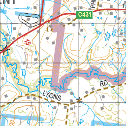 Map 526 - Spatial Vision's Vicmap Book (South East Edition 8, 2025) - 100K Series Preview 3