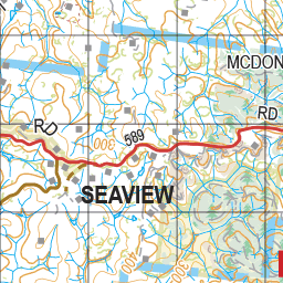 Map 527 - Spatial Vision's Vicmap Book (South East Edition 8, 2025) - 100K Series Preview 3