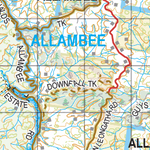 Map 528 - Spatial Vision's Vicmap Book (South East Edition 8, 2025) - 100K Series Preview 3