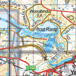 Map 529 - Spatial Vision's Vicmap Book (South East Edition 8, 2025) - 100K Series Preview 2