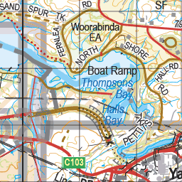 Map 529 - Spatial Vision's Vicmap Book (South East Edition 8, 2025) - 100K Series Preview 2
