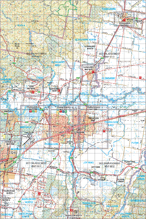 Map 530 - Spatial Vision's Vicmap Book (South East Edition 8, 2025 ...