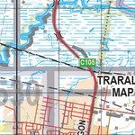 Map 530 - Spatial Vision's Vicmap Book (South East Edition 8, 2025) - 100K Series Preview 2