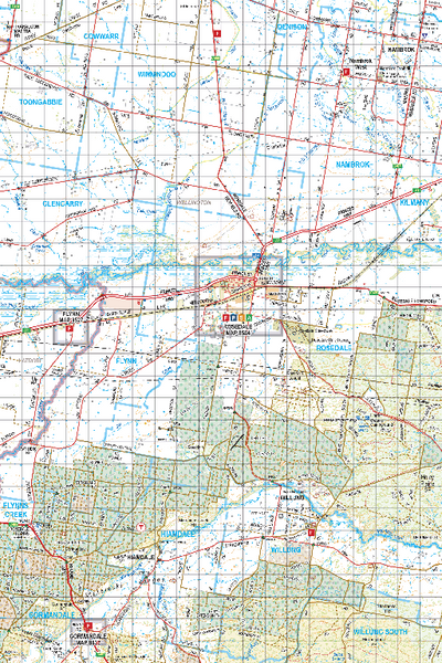 Map 531 - Spatial Vision's Vicmap Book (South East Edition 8, 2025) - 100K Series Preview 1