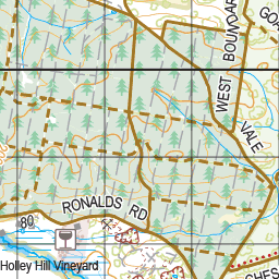 Map 531 - Spatial Vision's Vicmap Book (South East Edition 8, 2025) - 100K Series Preview 3