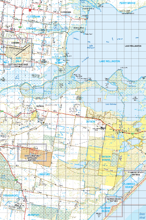 Map 533 - Spatial Vision's Vicmap Book (South East Edition 8, 2025 ...