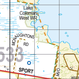 Map 533 - Spatial Vision's Vicmap Book (South East Edition 8, 2025) - 100K Series Preview 2
