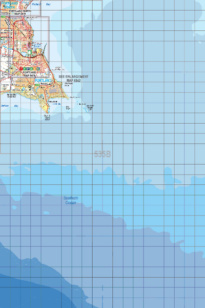 Map 535B - Spatial Vision's Vicmap Book (South West Edition 8, 2025 Update) - 100K Series Preview 1