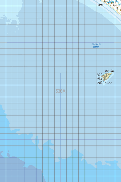 Map 536A - Spatial Vision's Vicmap Book (South West Edition 8, 2025 Update) - 100K Series Preview 1