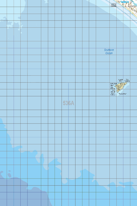 Map 536A - Spatial Vision's Vicmap Book (South West Edition 8, 2025 Update) - 100K Series Preview 1