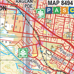 Map 537 - Spatial Vision's Vicmap Book (South West Edition 8, 2025 Update) - 100K Series Preview 3