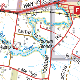 Map 538 - Spatial Vision's Vicmap Book (South West Edition 8, 2025 Update) - 100K Series Preview 3