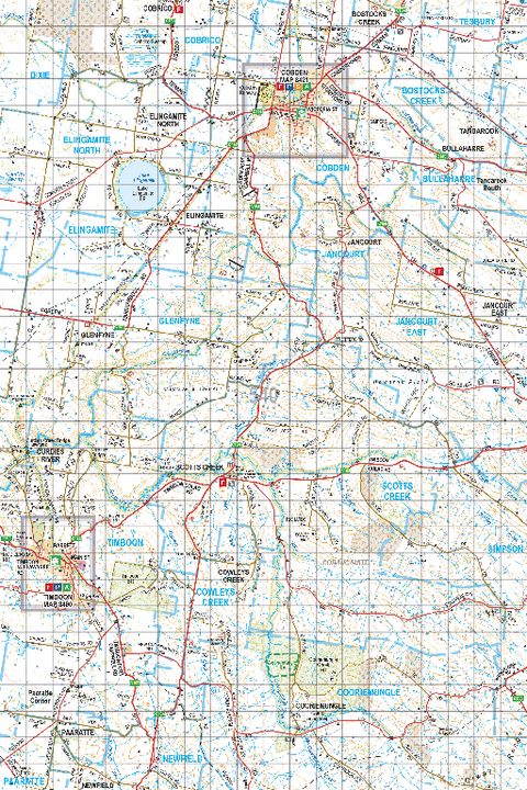 Map 540 - Spatial Vision's Vicmap Book (South West Edition 8, 2025 Update) - 100K Series Preview 1