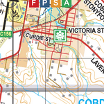 Map 540 - Spatial Vision's Vicmap Book (South West Edition 8, 2025 Update) - 100K Series Preview 3