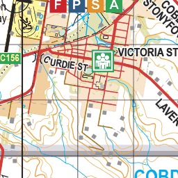 Map 540 - Spatial Vision's Vicmap Book (South West Edition 8, 2025 Update) - 100K Series Preview 3