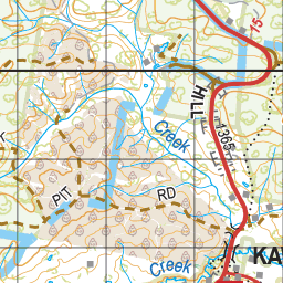 Map 542 - Spatial Vision's Vicmap Book (South West Edition 8, 2025 Update) - 100K Series Preview 3
