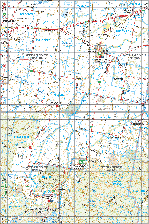 Map 543 - Spatial Vision's Vicmap Book (South West Edition 8, 2025 ...