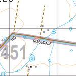 Map 5451 - Spatial Vision's Vicmap Book (North East Edition 8, 2025) - 50K Series Preview 2
