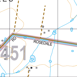 Map 5451 - Spatial Vision's Vicmap Book (North East Edition 8, 2025) - 50K Series Preview 2