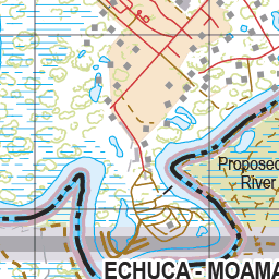 Map 5518 - Spatial Vision's Vicmap Book (North East Edition 8, 2025) - 50K Series Preview 3