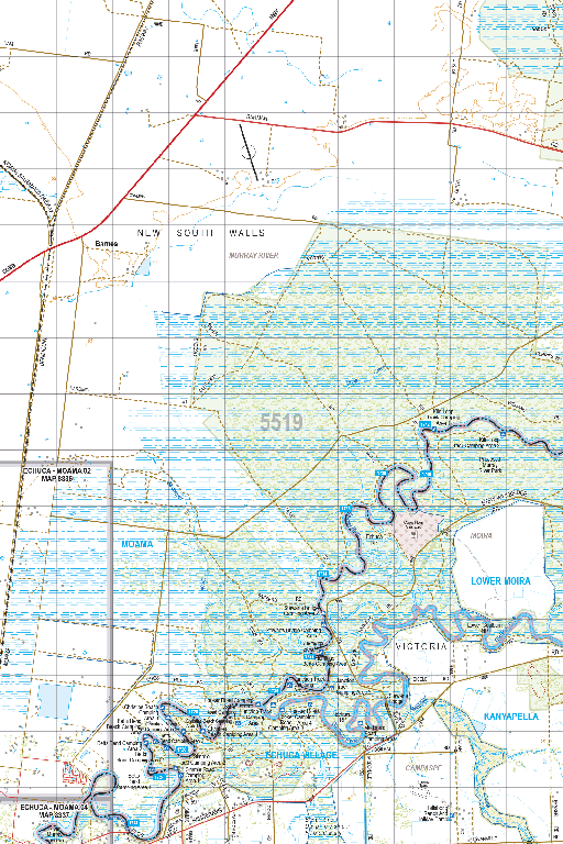 Map 5519 - Spatial Vision's Vicmap Book (North East Edition 8, 2025 ...