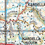 Map 552 - Spatial Vision's Vicmap Book (South East Edition 8, 2025) - 100K Series Preview 2