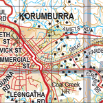 Map 552 - Spatial Vision's Vicmap Book (South East Edition 8, 2025) - 100K Series Preview 3