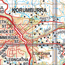 Map 552 - Spatial Vision's Vicmap Book (South East Edition 8, 2025) - 100K Series Preview 3