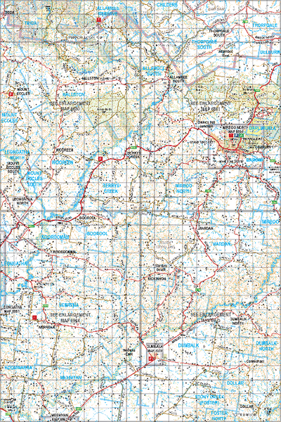 Map 553 - Spatial Vision's Vicmap Book (South East Edition 8, 2025) - 100K Series Preview 1