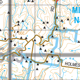 Map 553 - Spatial Vision's Vicmap Book (South East Edition 8, 2025) - 100K Series Preview 2