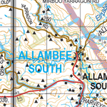 Map 553 - Spatial Vision's Vicmap Book (South East Edition 8, 2025) - 100K Series Preview 3