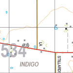 Map 5534 - Spatial Vision's Vicmap Book (North East Edition 8, 2025) - 50K Series Preview 2