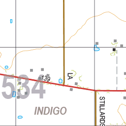 Map 5534 - Spatial Vision's Vicmap Book (North East Edition 8, 2025) - 50K Series Preview 2