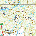 Map 5535 - Spatial Vision's Vicmap Book (North East Edition 8, 2025) - 50K Series Preview 3