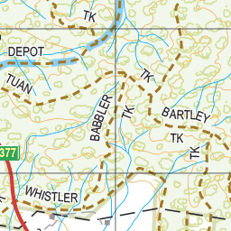 Map 5535 - Spatial Vision's Vicmap Book (North East Edition 8, 2025) - 50K Series Preview 3