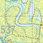 Map 5537 - Spatial Vision's Vicmap Book (North East Edition 8, 2025) - 50K Series Preview 2
