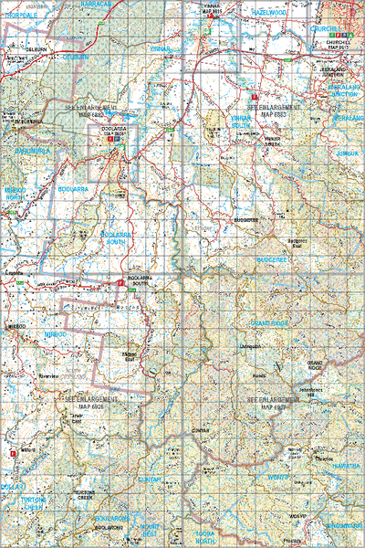 Map 554 - Spatial Vision's Vicmap Book (South East Edition 8, 2025) - 100K Series Preview 1