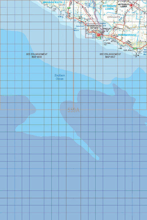 Map 559A - Spatial Vision's Vicmap Book (South West Edition 8, 2025 Update) - 100K Series Preview 1
