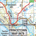 Map 559B - Spatial Vision's Vicmap Book (South West Edition 8, 2025 Update) - 100K Series Preview 3