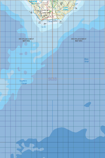 Map 563B - Spatial Vision's Vicmap Book (South West Edition 8, 2025 Update) - 100K Series Preview 1