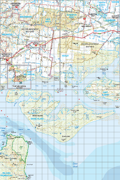 Map 568 - Spatial Vision's Vicmap Book (South East Edition 8, 2025) - 100K Series Preview 1