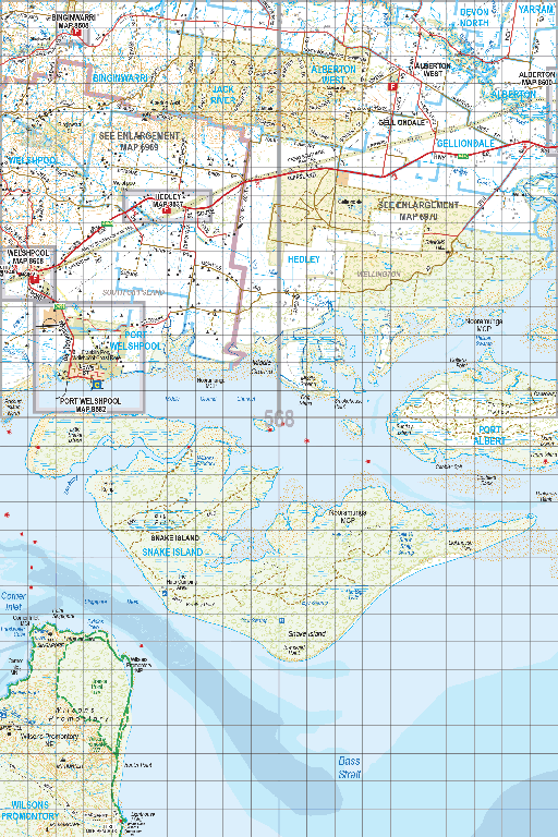 Map 568 - Spatial Vision's Vicmap Book (South East Edition 8, 2025 ...